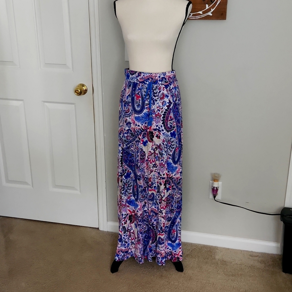 Tommy Bahama floral maxi skirt